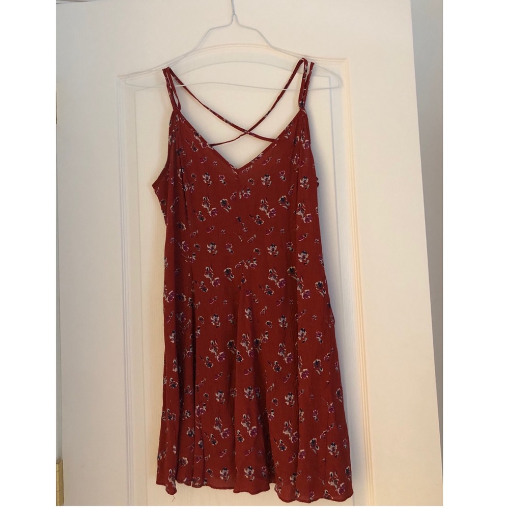 Floral Skater American Eagle Dress
